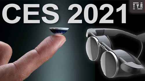 CES 2021推出新潮VR隐形眼镜和头盔