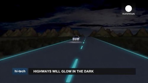 “会发光的”荷兰智能公路